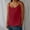 Red, variant on Resort Vacation Linen Camisoles for Women, Spaghetti Strap U Neck Sleeveless Loose Fit Breathable Lightweight Casual Tank Undershirts Travel Beach Daily Outfits, Red 5XL