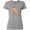 Athletic Heather, variant on Inktastic Cute Christmas Reindeer with Christmas Lights Women's T-Shirt