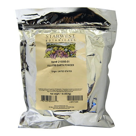 Clarks Botanicals Skin Care - Starwest botanicals Fullers Earth Powder, 1 lb
