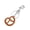 Silver, variant on Cookie Charm Keychain Handmade Realistic Biscuit Keychain Versatile Decoration