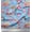Light Blue, variant on Soimoi Crepe Silk Fabric Flower Vase & Bunny Cartoon Fabric Prints by Yard 42 Inch Wide