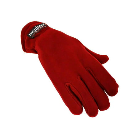 Womens Fleece Thermal Insulated Winter Gloves