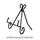 thumbnail image 3 of Anti-Slip Plate Stands for Display, Plate Holder Display Stand, Black Metal Picture Stand Easel for Display Decorative, 3 of 4