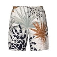 thumbnail image 4 of Lsque Mens Swim Trunks Tropical Leaves Pattern - Bathing Suit Compression Liner - Beach Swim Shorts Swimwear - (S-3XL) - Stretch Quick Dry -X-Large, 4 of 9