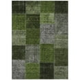 thumbnail image 2 of Addison Rugs Chantille Indoor/Outdoor Transitional Patchwork Olive Washable Rectangle Rug, 5' x 7'6", 2 of 6