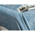 thumbnail image 3 of Xiao Hua Funda de sofá con diseño de ondas de agua y encaje azul para las cuatro estaciones, 180 x 315 cm, 3 of 5