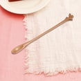 thumbnail image 4 of Upgraded Coffee Mixing Spoon Long Handle Coffee Lemon Leaf Wooden Spoon Wooden Mixing Spoon I, 4 of 6