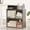 gray oak, variant on Zenira 2-Tier Freestanding Open Bookcase - Multipurpose Storage Shelf Organizer for Adults