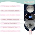 thumbnail image 7 of BrushinBella Baby Food Maker - Baby Food Processor with Soup Tray - 5-in-1 Baby Food Blender, Grinder Steamer, Baby Puree Maker Machine, Bottle Warmer - Touch Screen, Auto and Manual Blend, 7 of 7
