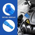 thumbnail image 3 of SKISUNO 2pcs Brake Oil Changer Connector Brake Bleeder Part Plastic Blue Vehicle Maintenance, 3 of 7