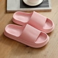 thumbnail image 1 of Zapatillas suaves antideslizantes con plataforma gruesa para hombre y mujer, chanclas de verano a la moda, antideslizantes, con cojín y nube, 1 of 4