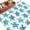 Blue Green, variant on 5'x7' Area Rugs, Coastal Sea Turtle Indoor Outdoor Area Rug for Living Room Bedroom, Nautical Turquoise Ocean Creatures Washable Bathroom Rugs Kitchen Floor Carpet Mats Home Decor Aesthetic