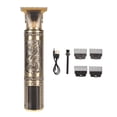 thumbnail image 2 of Máquina De Corte De Pelo, Cortadora De Pelo Eléctrica Con Carga USB Con Diseño De Dragón Grabado, Funcionamiento Silencioso Para Hombre, 2 of 7