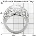 thumbnail image 2 of Womens Rings High polished (no plating) Stainless Steel Ring with No Stone TK107, 2 of 5
