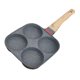 thumbnail image 1 of Kitchen Egg Pan 4-Hole Egg Frying Pan Fried Egg Cooker Pan for Breakfast Pancake, 1 of 4