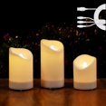 thumbnail image 1 of Candles ALL FORTUNE 2 en 1, recargable por USB, solar, para exteriores, 1 of 7
