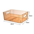thumbnail image 3 of Caja de almacenamiento Fernando Organizador de cosméticos amarillo, 3 of 8