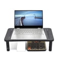 thumbnail image 3 of Monitor Stand Riser Metal Ergonomía para computadora Impresora Suministros Baoblaze soporte de monitor, 3 of 8