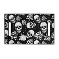 thumbnail image 6 of Yuyamidu Skull Golf Cart Seat Covers with Pockets Rose Golf Cart Seat Blanket for Club Car Seat Towel Blanket Golf Cart Accessories Easy to Install, 6 of 7