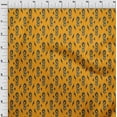 thumbnail image 3 of oneOone Silk Tabby Fabric Paisley Ikat Print Fabric By Yard 42 Inch Wide, 3 of 4