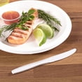 thumbnail image 3 of Karat Cafe Polypropylene Plastic Medium Disposable Knives, White, 100 Count, 3 of 8
