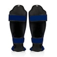 thumbnail image 2 of Espinilleras Fairtex SP5 Muay Thai para hombre, mujer y niño, color azul, 2 of 5