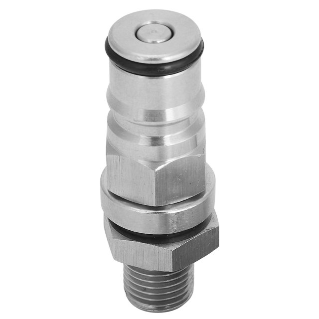 LAFGUR Ball Lock Adapter, Gas Ball Lock Post, 304 Stainless Steel Silver Tool For Home