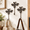 Bee, variant on Palm Trees Cast Iron Wall Hooks, Decorative Vintage Hangers for Bathroom and Entryway