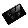 thumbnail image 1 of ruzhgo Smart Switch Convenient Intelligent Dimming Switch Easy to Use Zigbee3.0 Mobile Phone Control with Voice Control for Bedroom Office Living Room, 1 of 9