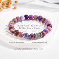 thumbnail image 2 of Mothers Day Gifts for Mom, Great Birthday Gifts Ideas for Best Mom from Daughter Son Natural Stone Beads Bracelet Presents for Mama Christmas Valentines Day, 2 of 6
