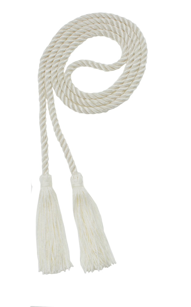 Graduation Honor Cord - NATURAL - Every School Color Available