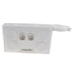 thumbnail image 2 of de soportes para cepillos de autoadhesivos Ranuras multifuncionales Organizador de Blanco Gloria soporte para cepillo de dientes montado en la pared, 2 of 9