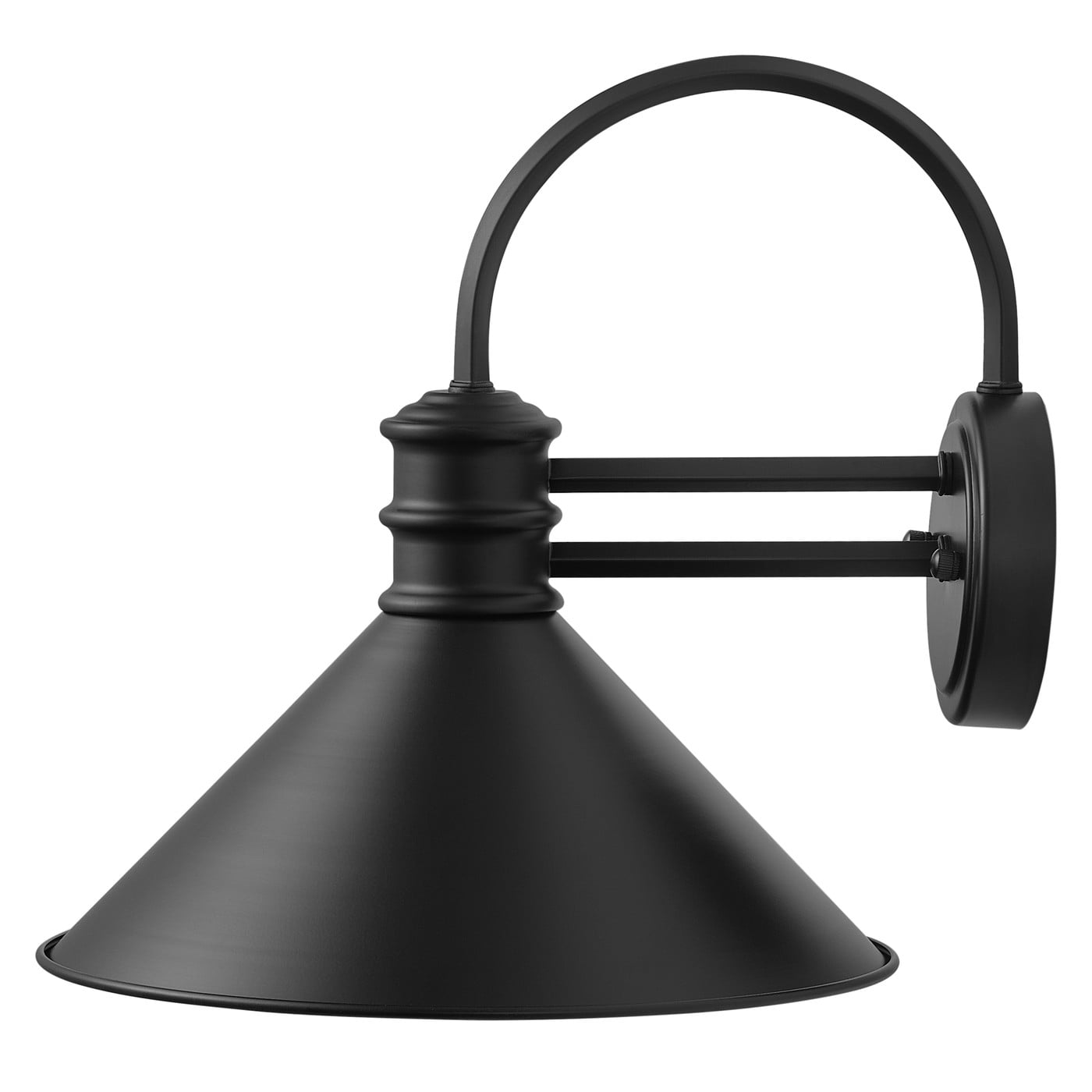 Aiwen Novelty Wall Sconce Classic Black Wall Lamp Modern Indoor Outdoor Light Fixture
