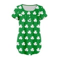 thumbnail image 4 of B91xZ Trendy Tops T-Shirt à Manches Courtes à Manches Courtes et à Col V pour Femmes V XXL, 4 of 4