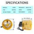 thumbnail image 2 of Ventilador de circulación de aire FICBXRA, 2 of 5