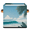 Multicolor 1, variant on CURLYOOT Summer Tropical Seaside Teal Cube Storage Bin, 11 Inch Storage Cube Fabric Bin for Shelves, Foldable Clothes Organizer Baskets with Leather Handle for Closet Home