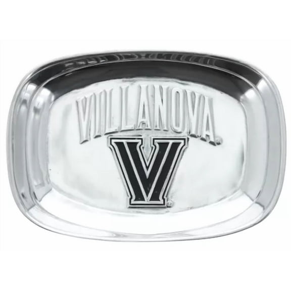 Wilton Villanova University Ncaa Armetale Bread Platter Serving Dish, Silver