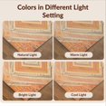 thumbnail image 7 of Design&I 5'x7' Ultra Soft Area Rug, Boho Grid Vintage Distressed Folk Motifs Geometric Border Southwestern None Fluffy Washable Non Shedding for Bedroom Living Room Home Office, 7 of 7