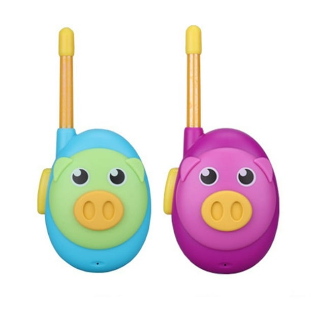 Walkie Talkies for Kids,Toys for 35 Years Old Boys Girls,Cute Small Piggy Toddler Kids Walkie