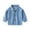Z2 Blue, variant on Tiweut Shirts for Boys Blouses Children's Fashionable Gentlemanly Tops Long Sleeve Lapel Denim Button T-Shirts for Boy 3-4 Y