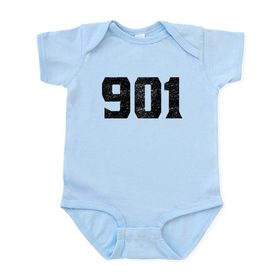 CafePress - 901 Memphis Area Code Body Suit - Baby Light Bodysuit, Size Newborn - 24 Months