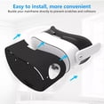 thumbnail image 2 of for Meta Quest 3S Accessories, Quest 3S VR Silicone Face Mask, VR Shell Cover,Quest 3S Touch Controller Grip Cover,Protective Lens Cover,Disposable Eye Cover, 2 of 8