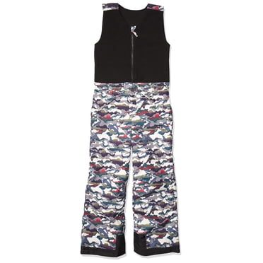 Arctix Kids' Toddler Limitless Fleece Top Bib Overalls, Lime Green, 3T