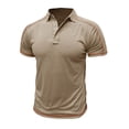 thumbnail image 1 of pstuiky Camisas casuales de manga corta para hombre, Traje deportivo de manga corta para hombre, informal, a la moda, de color liso, elástico, para correr y fitness camisetas de hombre xxl, 1 of 5