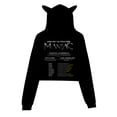 thumbnail image 2 of Stray Cat Ears Hoodie Autumn Winter Kpop Sports Women's Hooded  Kids Pullover, 2 of 4