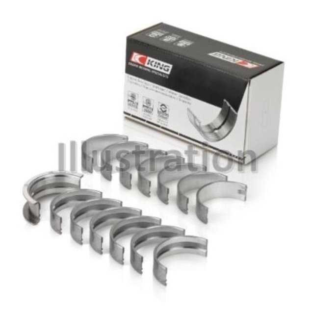 King Engine Bearings MB7781SM0.25 Main Bearing Set