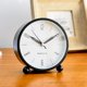 thumbnail image 3 of Pequeño reloj despertador mudo estudiante junto a la cama reloj simple reloj de escritorio mini reloj despertador de metal para niños Adepaton BST3003415-4, 3 of 5