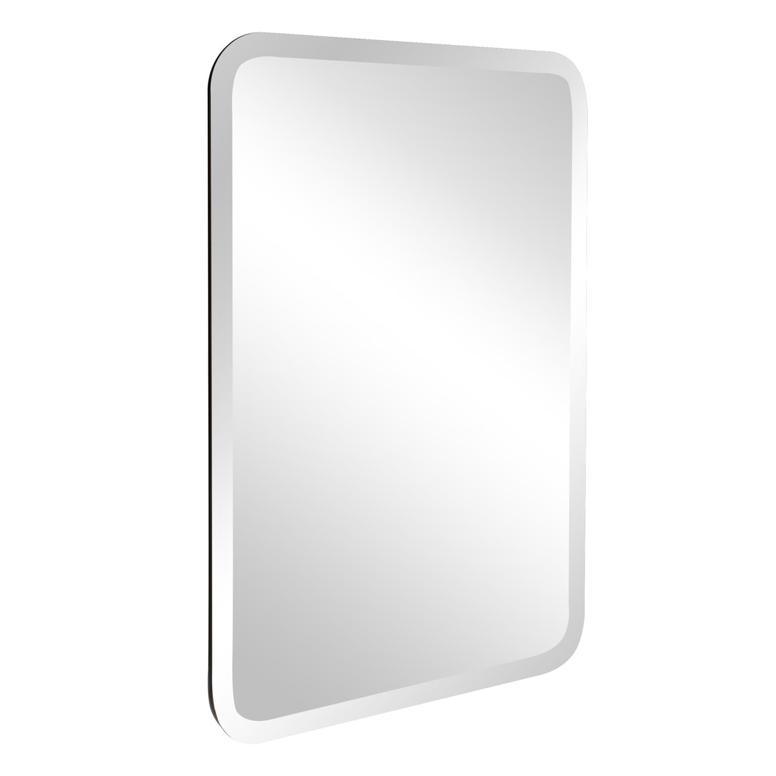 Tyler Dillion Rectangular Beveled Wall Mirror with Wood Plank Frame 48"H x 24"W