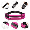 thumbnail image 4 of Waistband Running Belt for Phone Holder, Runner Pocket Pouch for Women Men Wallking Fitness Jogging Workout Gym Sports Travel Exercise Red, 4 of 7
