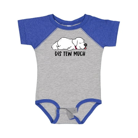 

Inktastic Napping Dis Tew Much Great Pyrenees Boys or Girls Baby Bodysuit